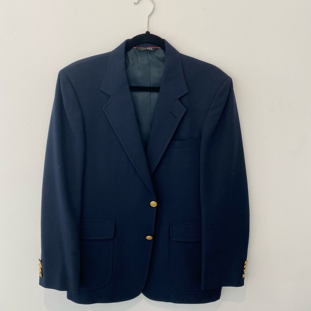 Vintage John Keith Navy Blazer